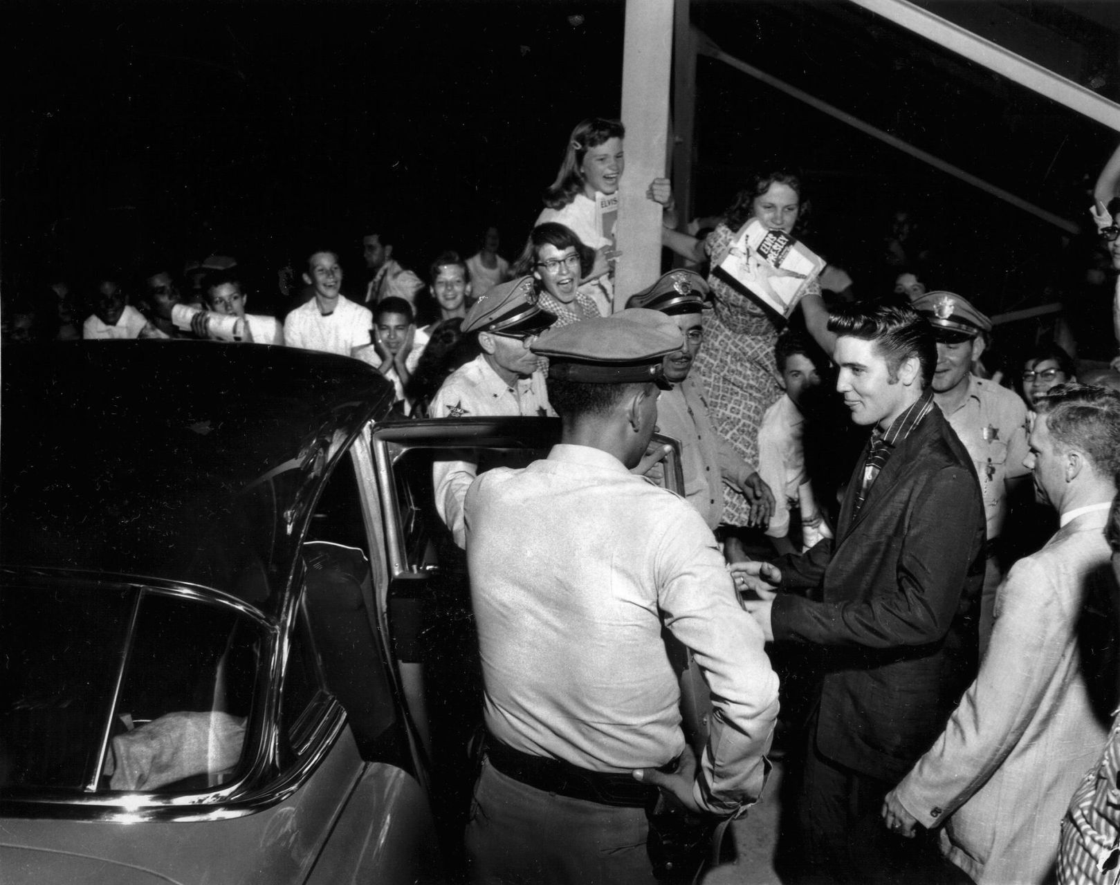Elvis Presley at the Tucson Rodeo Grounds